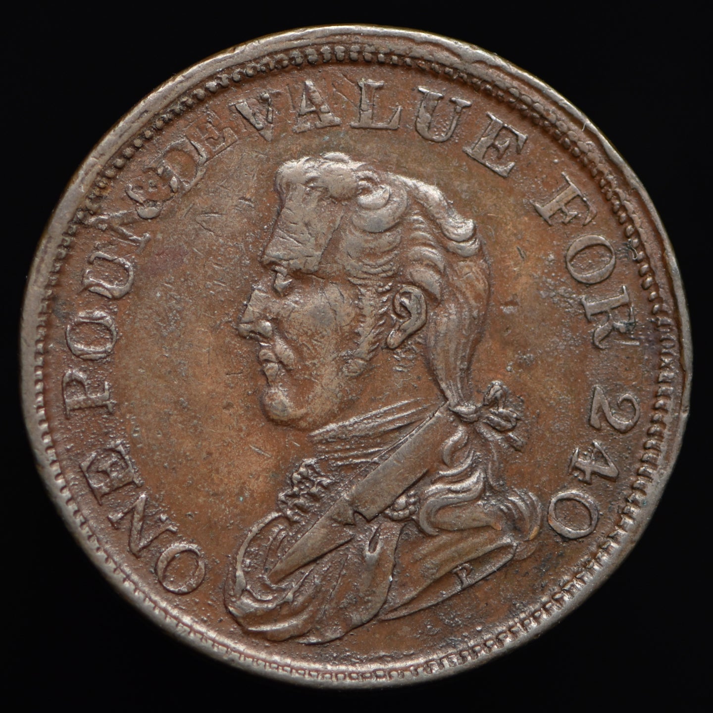 Non-Local, One Pound Value W. 1952