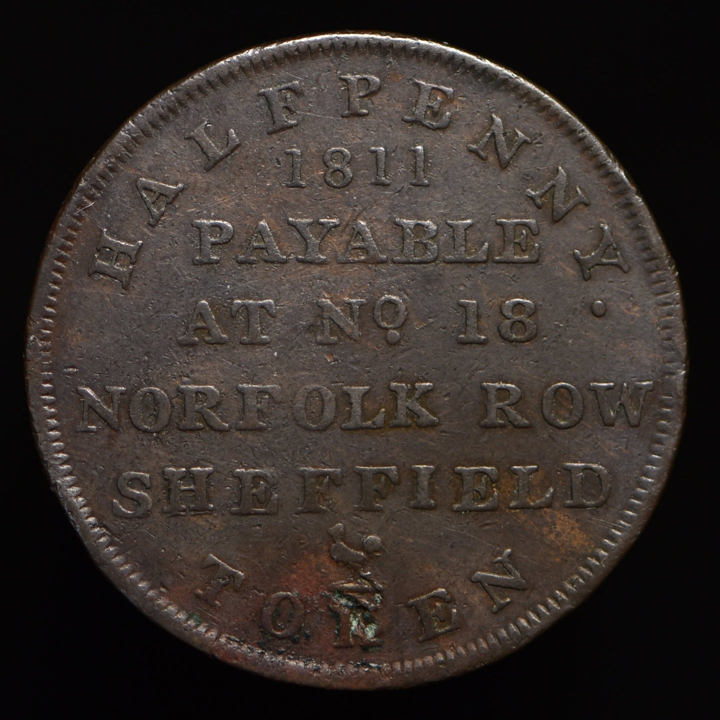 Sheffield, (W. 1065) 18 Norfolk Row