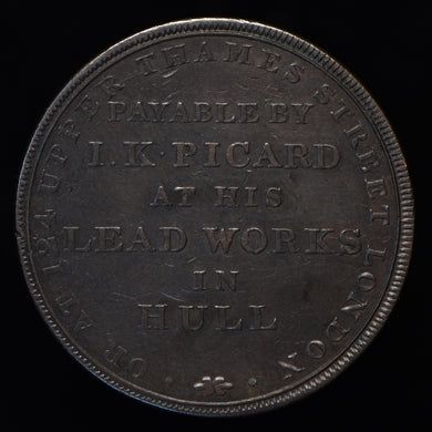 Hull, (W. 770) Lead Works, I K Picard